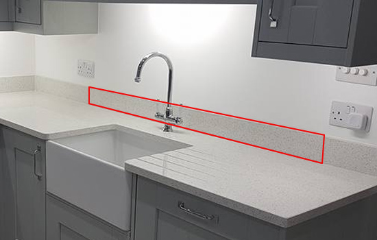 Upstand measurement guide