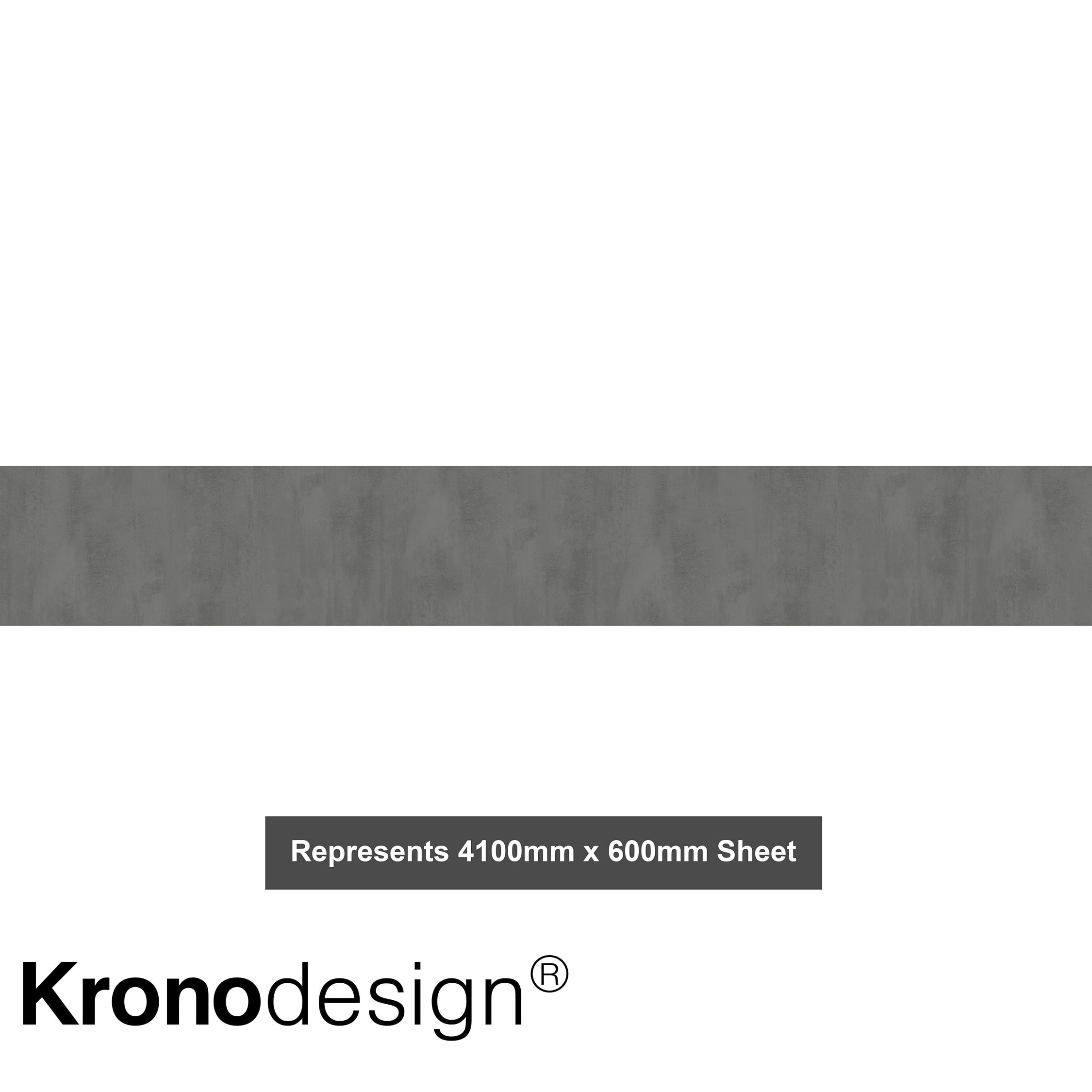 Kronodesign Dark Grey Concrete Rough Stone - Laminate Worktop - Image 2