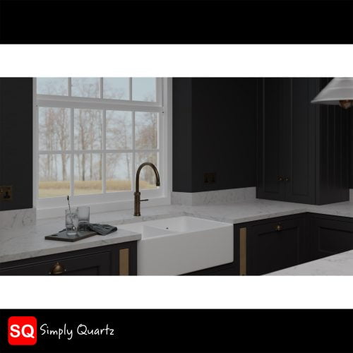 Simply Quartz Calacatta Mystic - Quartz Worktop - Image 4