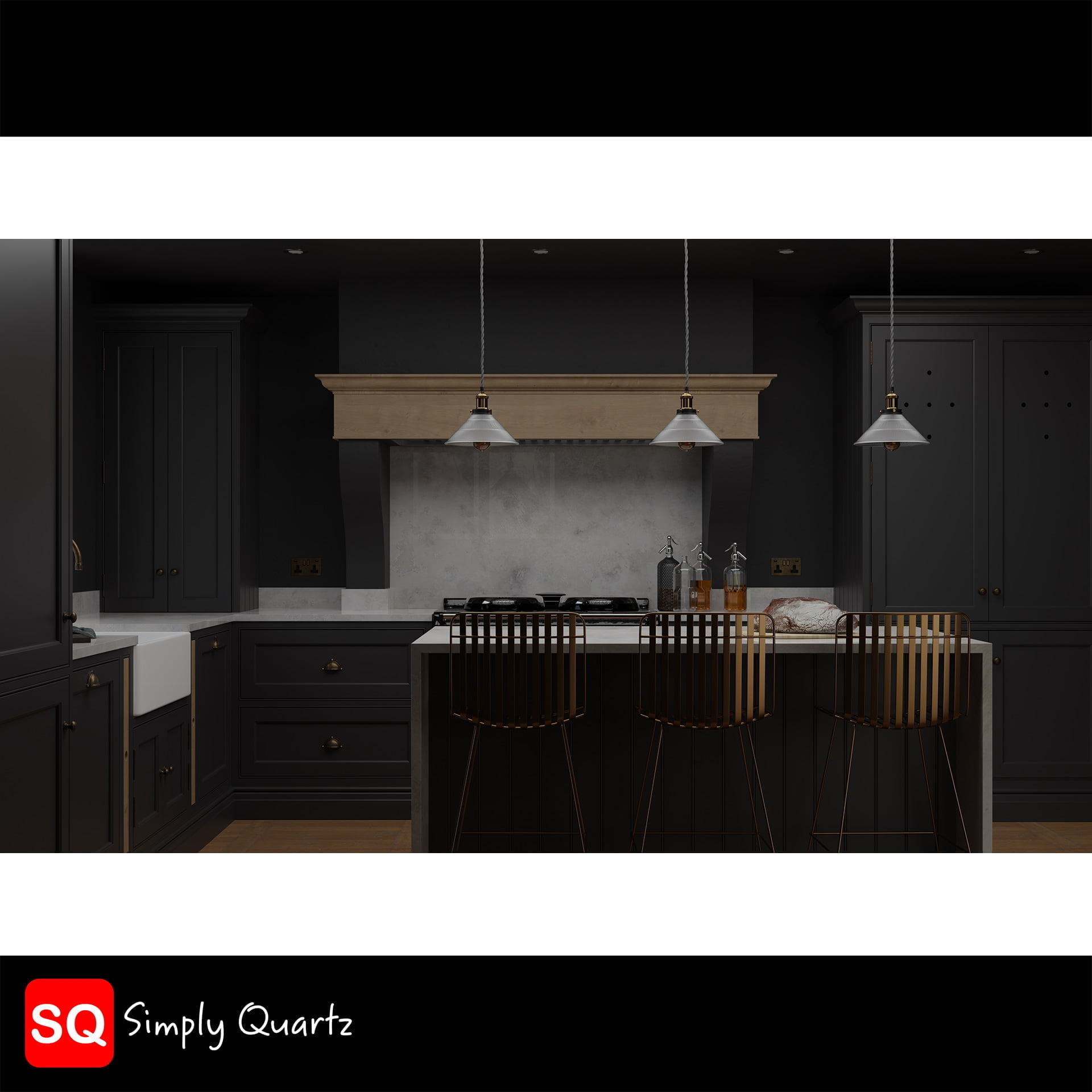 Simply Quartz Cloudy Concrete Polished - Quartz Worktop - Image 2