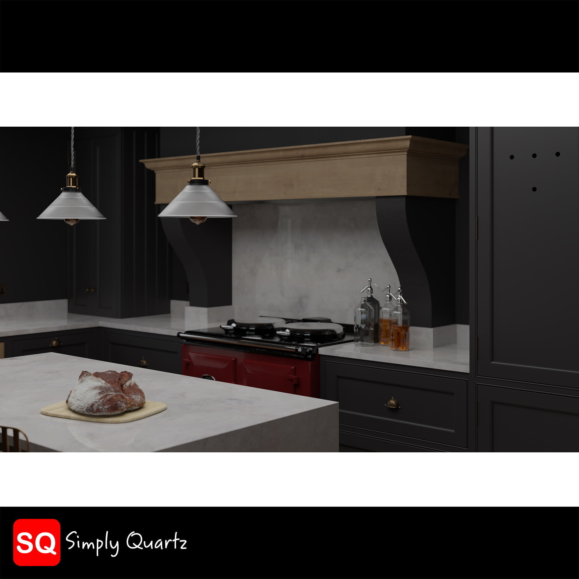 Simply Quartz Cloudy Concrete Polished - Quartz Worktop - Image 5