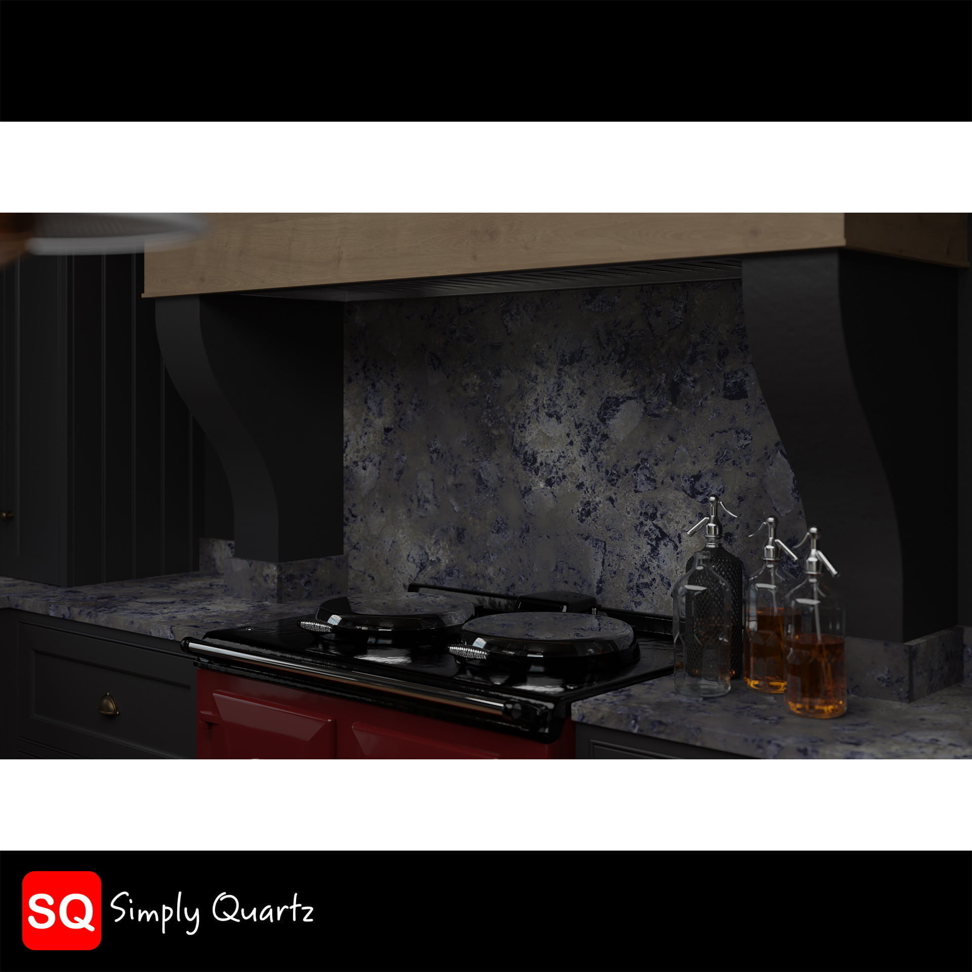 Simply Quartz Exotic Blue Burst - Quartz Worktop - Image 6