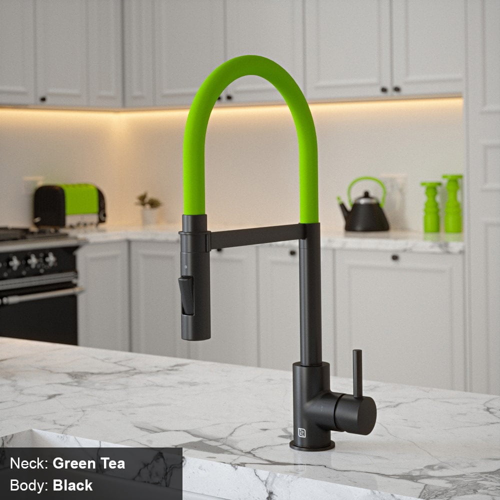 Tube Green Tea Tap with Pull Out Spray - Image 2
