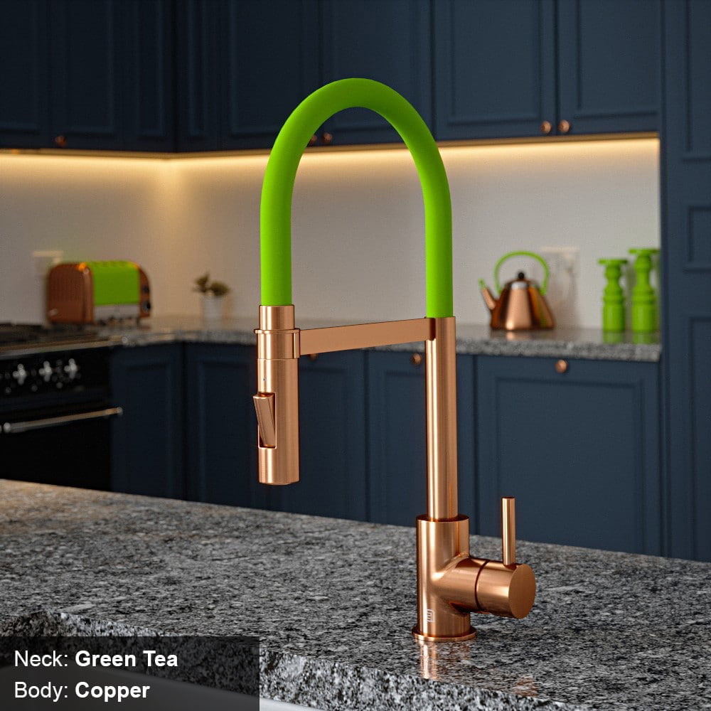 Tube Green Tea Tap with Pull Out Spray - Image 5