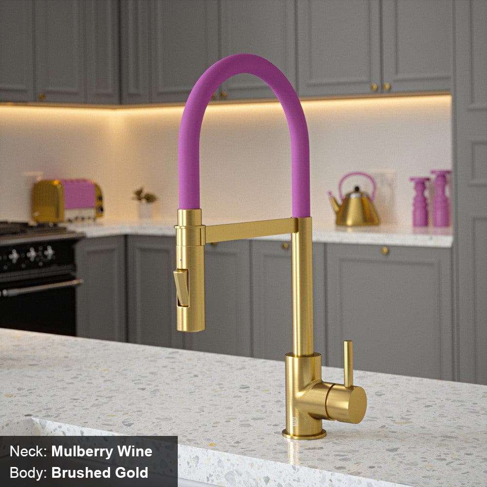 Tube Mulberry Wine Tap with Pull Out Spray - Image 3
