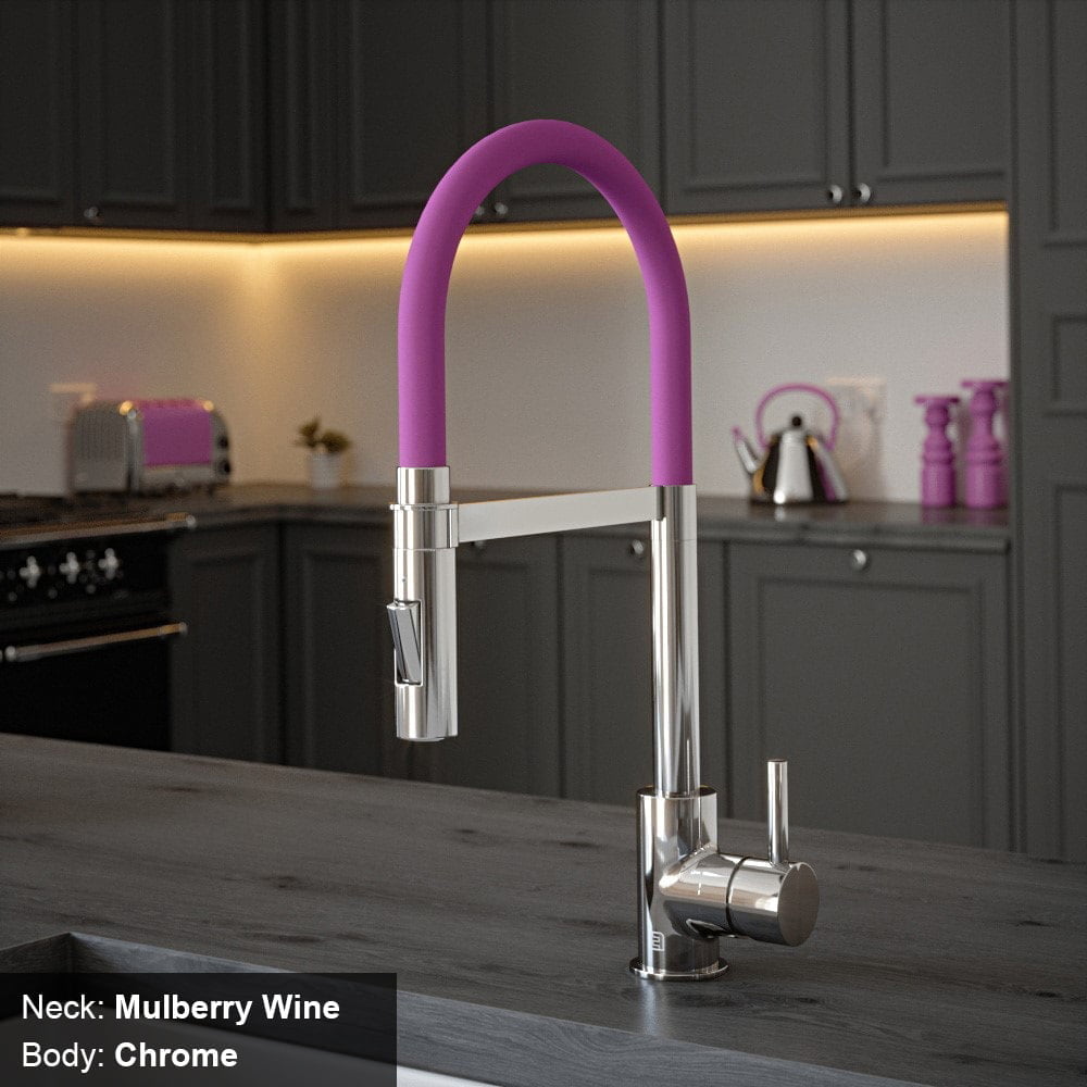 Tube Mulberry Wine Tap with Pull Out Spray - Image 4