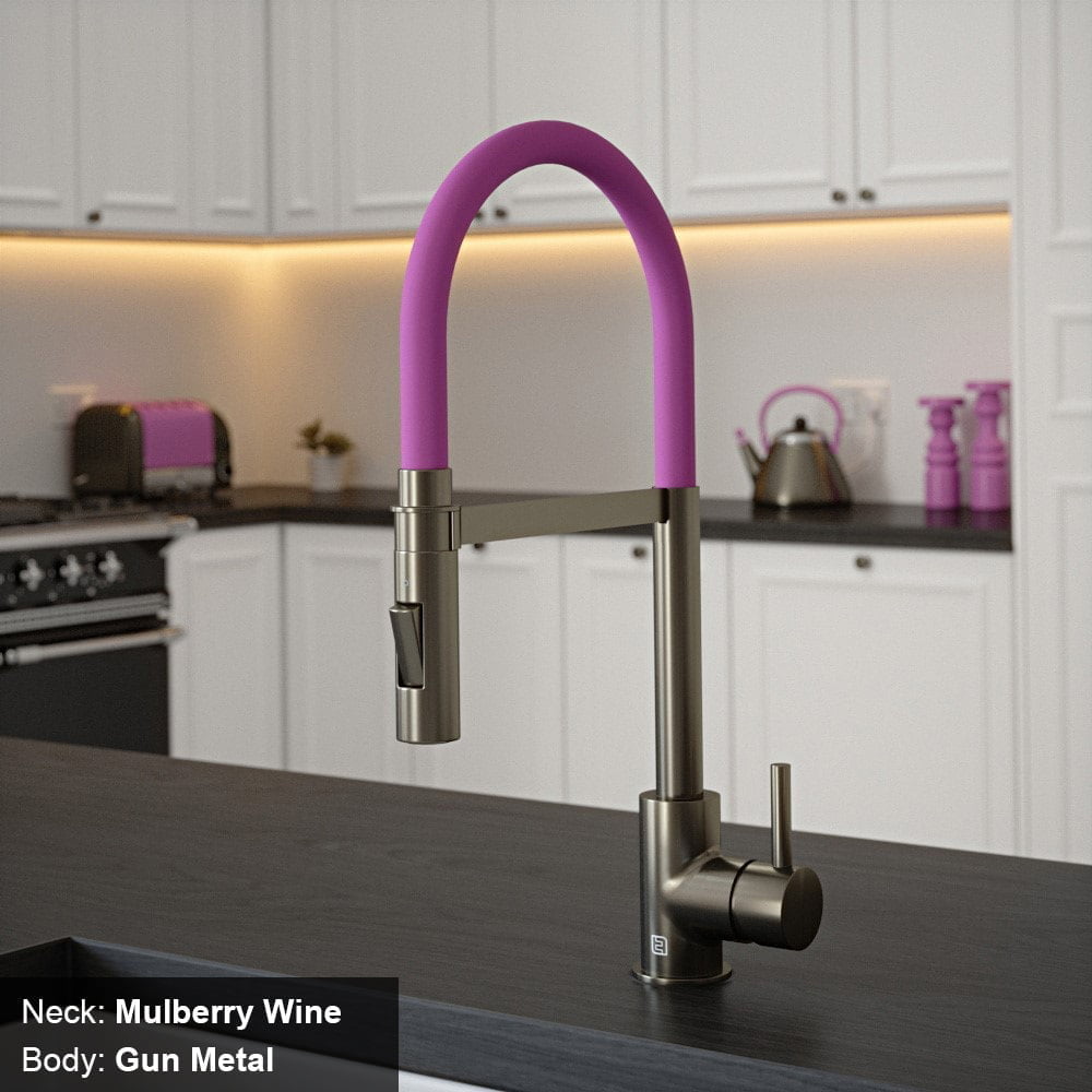 Tube Mulberry Wine Tap with Pull Out Spray - Image 6