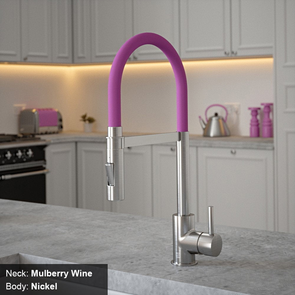 Tube Mulberry Wine Tap with Pull Out Spray - Image 7