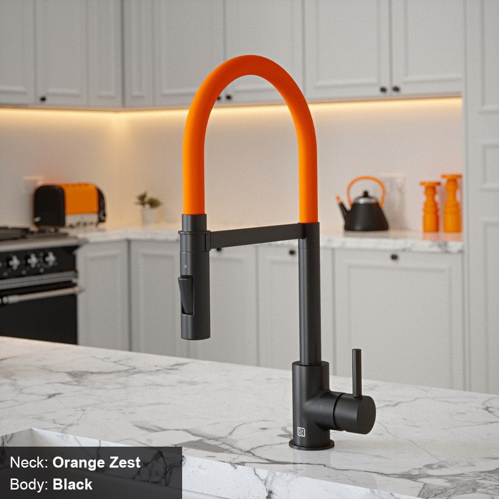 Tube Orange Zest Tap with Pull Out Spray - Image 2