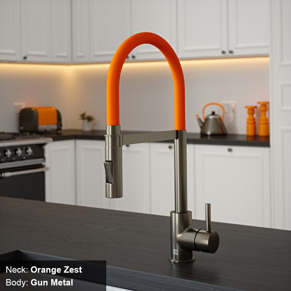 Tube Orange Zest Tap with Pull Out Spray - Image 6