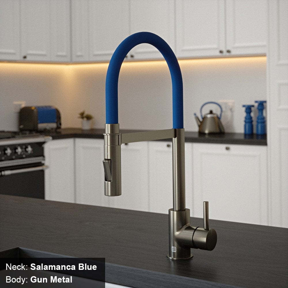 Tube Salamanca Blue Tap with Pull Out Spray - Image 6