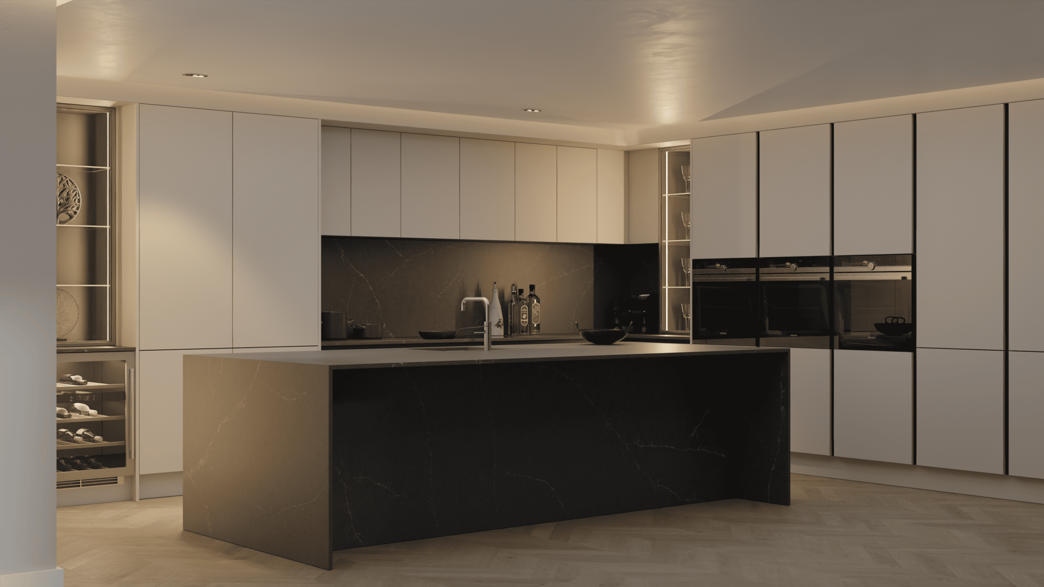 Silestone Eternal Charcoal Soapstone - Quartz Worktop - Image 4