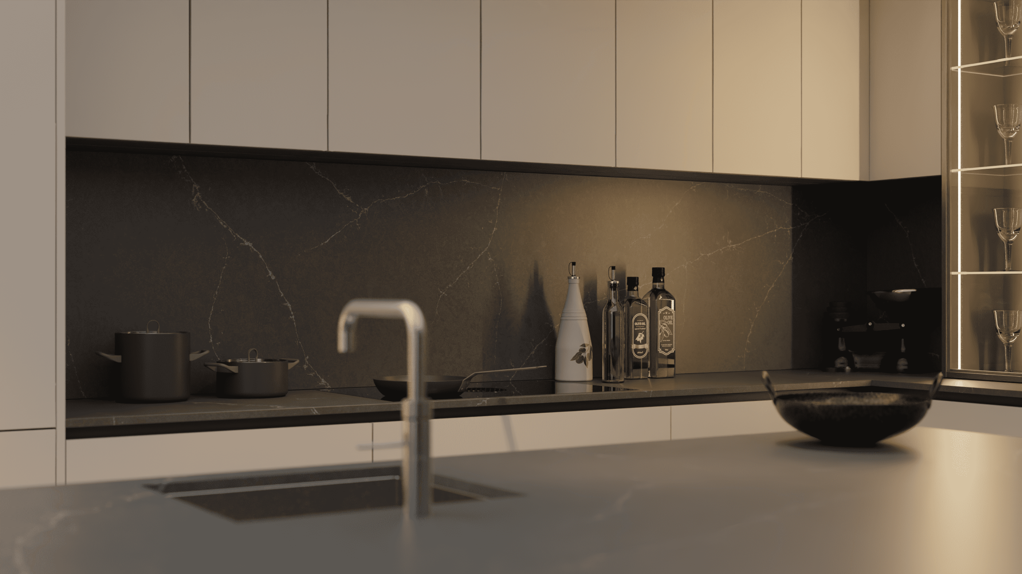 Silestone Eternal Charcoal Soapstone - Quartz Worktop - Image 6