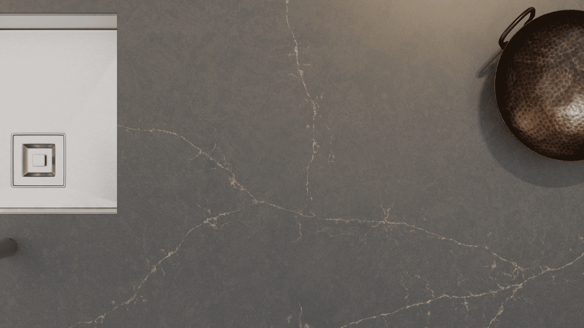 Silestone Eternal Charcoal Soapstone - Quartz Worktop - Image 2