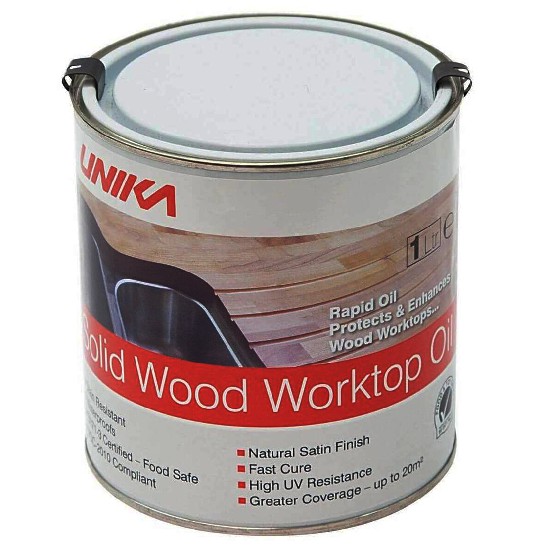 Unika Solid Wood Worktop Oil 1000ml