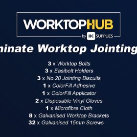 Laminate Worktop Joint Kit