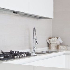 Apollo Magna Cream Worktop with sink, tap hob and accessories