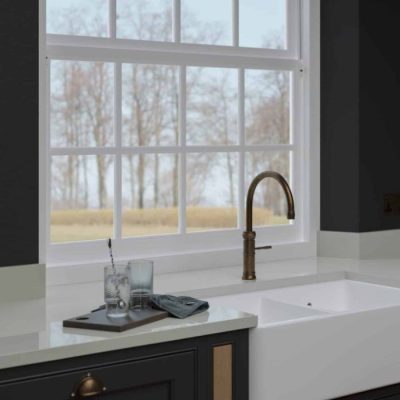 Simply Quartz Aspen Ice Supreme Polished - Quartz Worktop - 1m Worktops