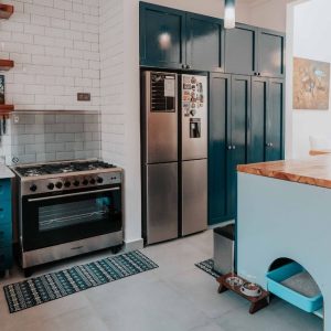 deep teal kitchen colour trend 2026