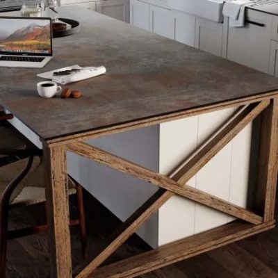 Simply Compact Concrete Matt - Compact Laminate Worktop - 1m Worktops