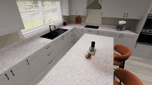 Pro-Top Classic Granite Perl - Laminate Kitchen Worktop - Image 6