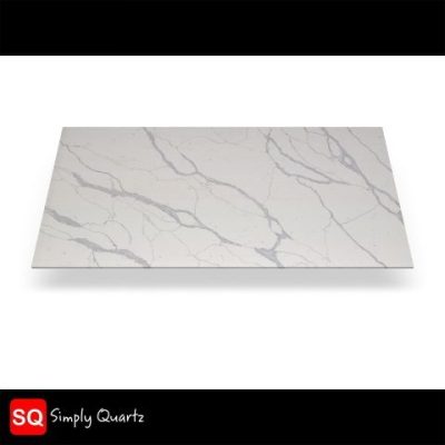 Simply Quartz Calacatta Royal - Quartz Worktop - 1m Worktops