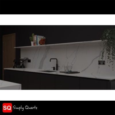 Simply Quartz Calacatta Royal - Quartz Worktop - 1m Worktops