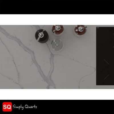 Simply Quartz Calacatta Royal - Quartz Worktop - 1m Worktops