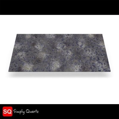 Simply Quartz Exotic Blue Burst - Quartz Worktop - 1m Worktops