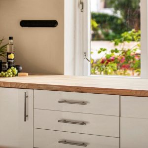 how to restore wooden kitchen worktops