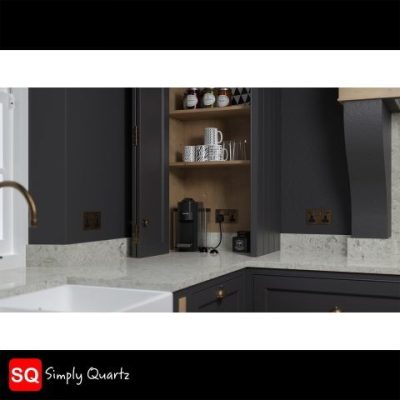 Simply Quartz Irini - Quartz Worktop - 1m Worktops