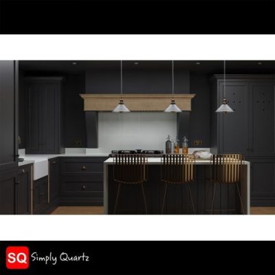 Simply Quartz Super White - Quartz Worktop - 1m Worktops