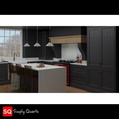 Simply Quartz Super White - Quartz Worktop - 1m Worktops