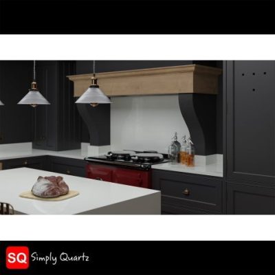 Simply Quartz Super White - Quartz Worktop - 1m Worktops