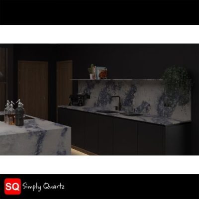 Simply Quartz Tropical Storm - Quartz Worktop - 1m Worktops