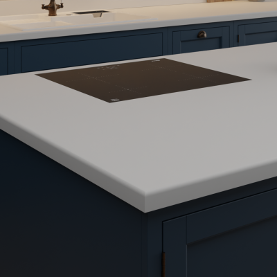 Formica Originals Crisp White Essence - Laminate Worktop