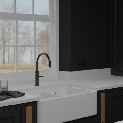 Simply Ceramic Bianco Supreme 20mm - Porcelain Worktop - 1m Worktops