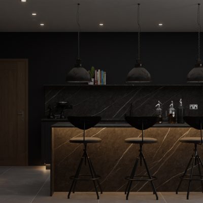 Simply Ceramic Calacatta Grey 12mm - Porcelain Worktop - 1m Worktops