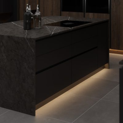 Simply Ceramic Calacatta Grey 12mm - Porcelain Worktop - 1m Worktops