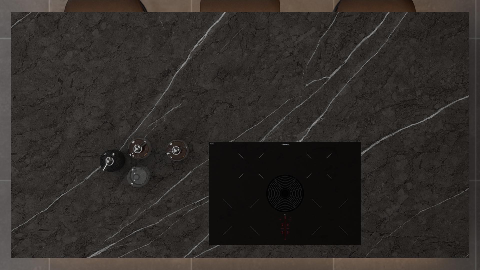 Simply Ceramic Calacatta Grey 12mm - Porcelain Worktop - 1m Worktops