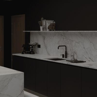 Simply Ceramic Camouflage 20mm - Porcelain Worktop - 1m Worktops