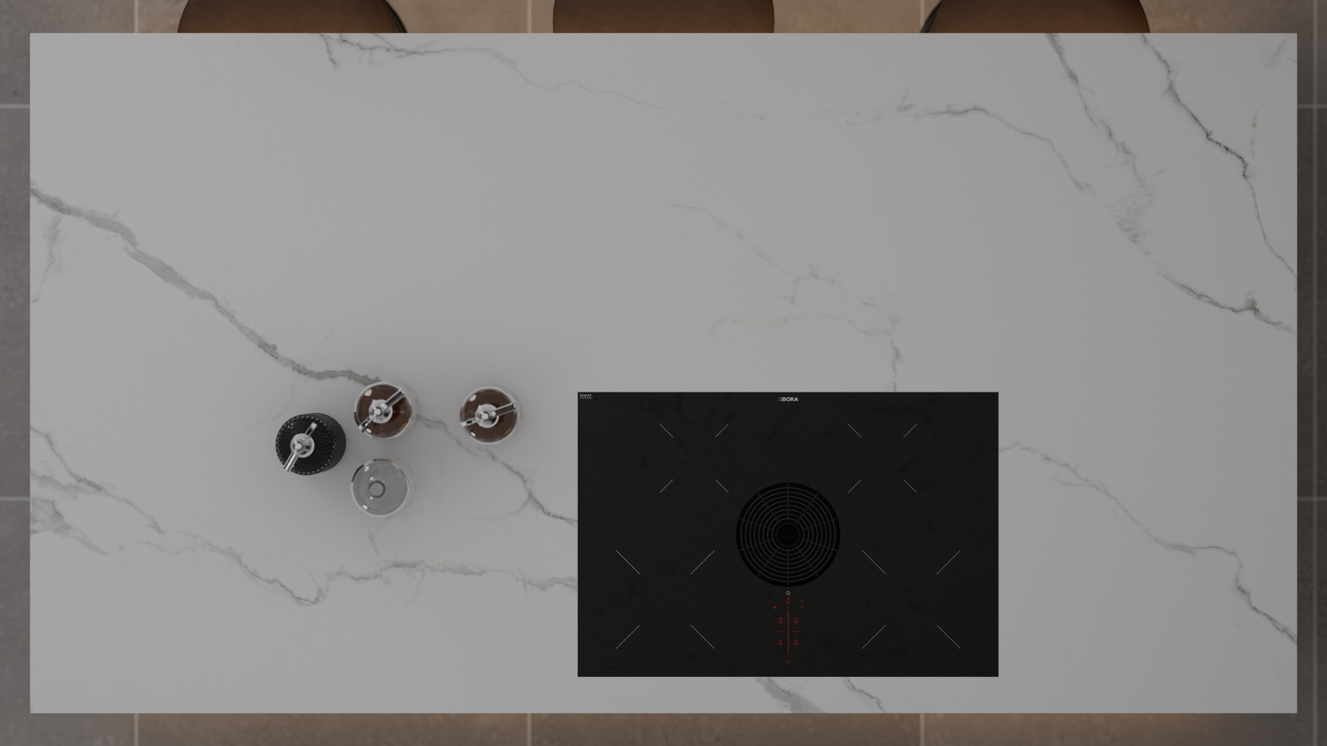 Simply Ceramic Classic Calacatta 12mm - Porcelain Worktop - 1m Worktops