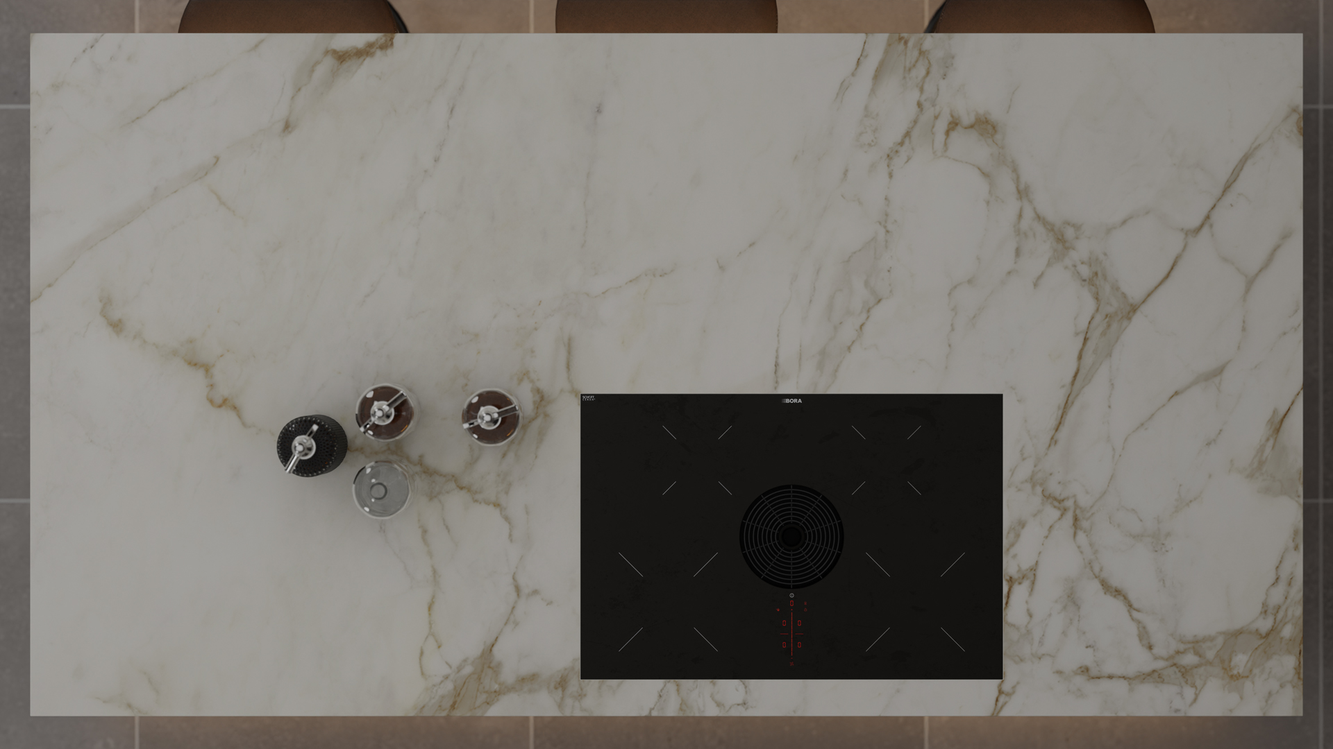 Simply Ceramic Calacatta Gold 20mm - Porcelain Worktop - 1m Worktops