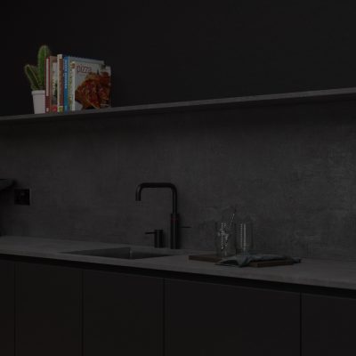 Simply Ceramic Concrete 12mm - Porcelain Worktop - 1m Worktops