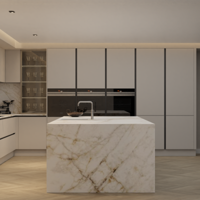 Simply Ceramic Cuarzo Reno 20mm - Porcelain Worktop - 1m Worktops