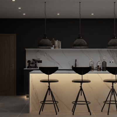 Simply Ceramic Estatuario 20mm - Porcelain Worktop - 1m Worktops