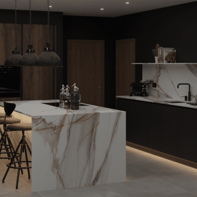 Simply Ceramic Macchia Vecchia 20mm - Porcelain Worktop - 1m Worktops