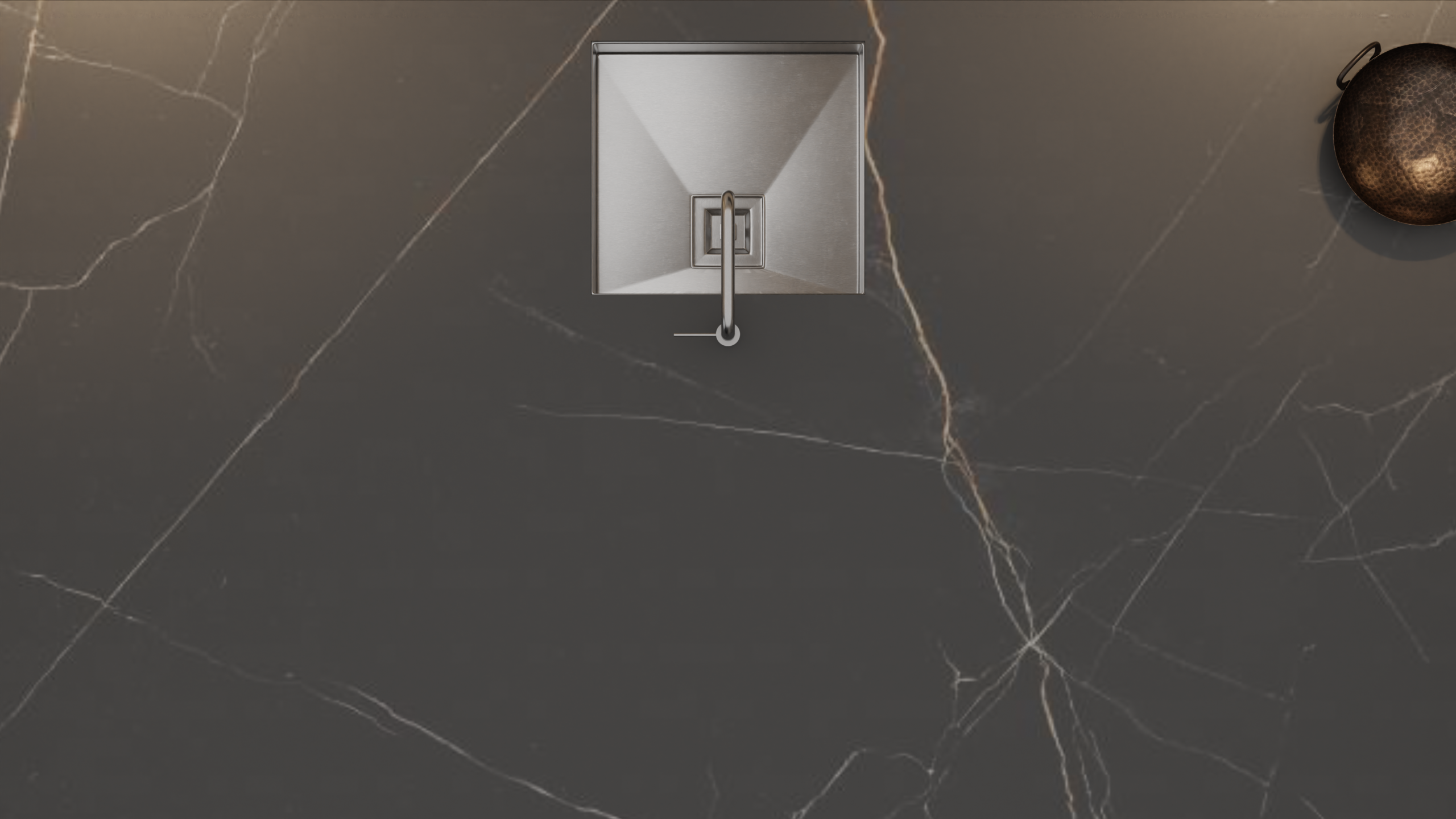 Simply Ceramic Nero Ardi 20mm - Porcelain Worktop - 1m Worktops