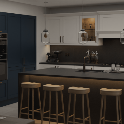 Simply Ceramic Nero Zimbabwe 20mm - Porcelain Worktop - 1m Worktops