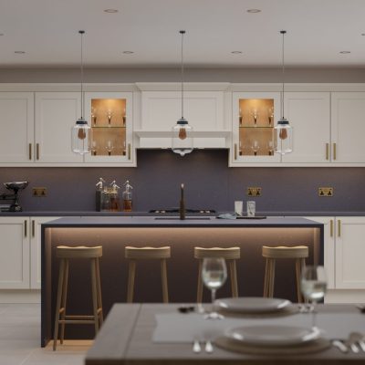 Simply Grey Sparkle 20mm & 30mm - Quartz Worktop - 1m Worktops